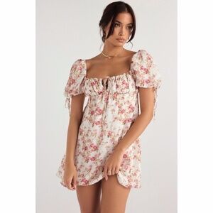 NEW House of CB Princess Dress Rose XS